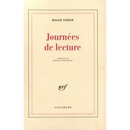 Journées de lecture