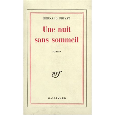 Une nuit sans sommeil