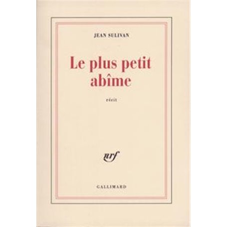 Le Plus petit abîme