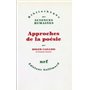 Approches de la poésie