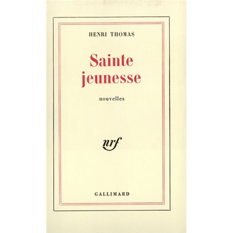 Sainte Jeunesse