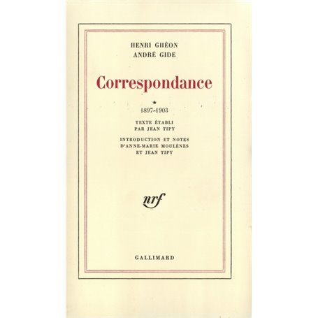 Correspondance I et II