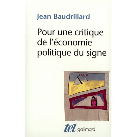 Pour une critique de l'économie politique du signe