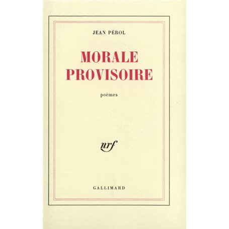Morale provisoire