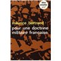 Pour une doctrine militaire française
