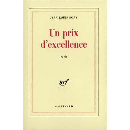 Un prix d'excellence