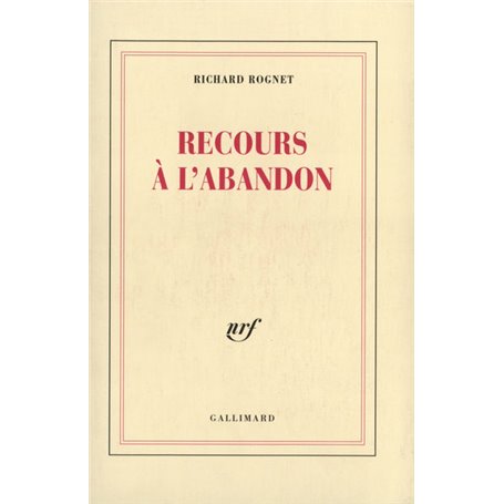 Recours à l'abandon