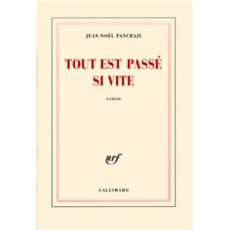 Tout est passé si vite