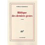 Biblique des derniers gestes