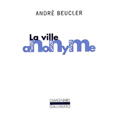 La Ville anonyme