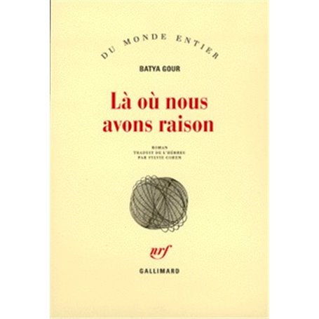 Là où nous avons raison