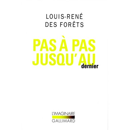 Pas à pas jusqu'au dernier