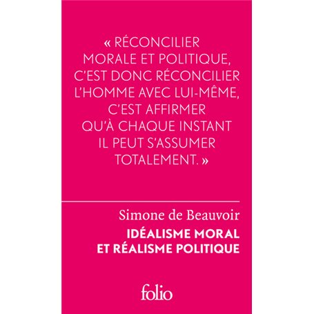 Idéalisme moral et réalisme politique