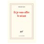 Et je vous offre le néant