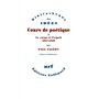 Cours de poétique