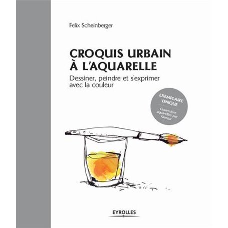 Croquis urbain à l'aquarelle