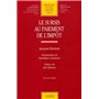 le sursis au paiement de l'impôt