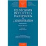 les décisions implicites d'acceptation de l'administration