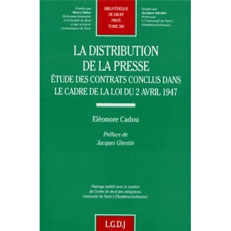 la distribution de la presse