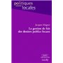 la gestion de fait des deniers publics locaux