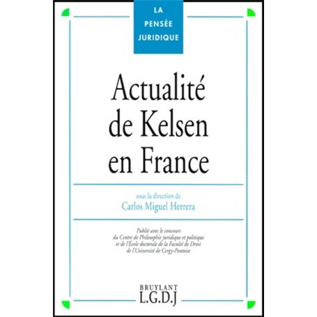 ACTUALITÉ DE KELSEN EN FRANCE