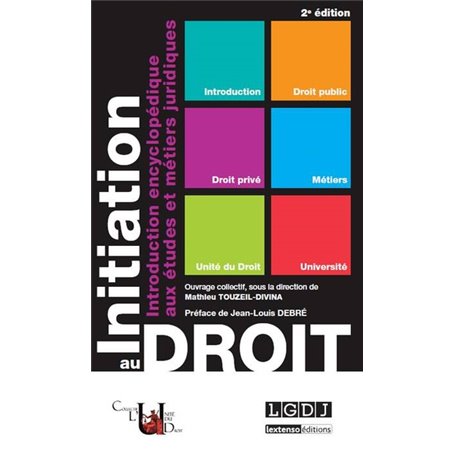 initiation au droit - 2ème édition