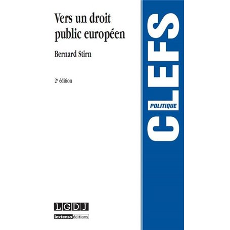 vers un droit public européen - 2ème édition
