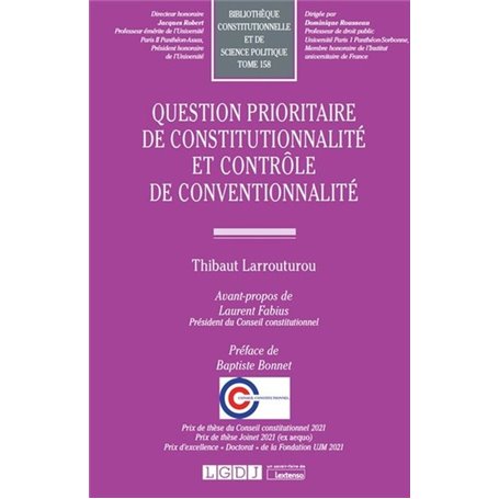 Question prioritaire de constitutionnalité et contrôle de conventionnalité