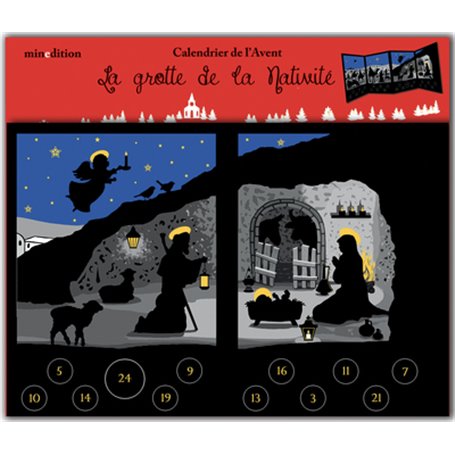 Calendrier de l'Avent religieux - La grotte de la Nativité - Evangelisti