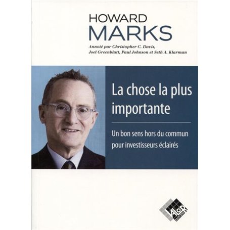 La chose la plus importante