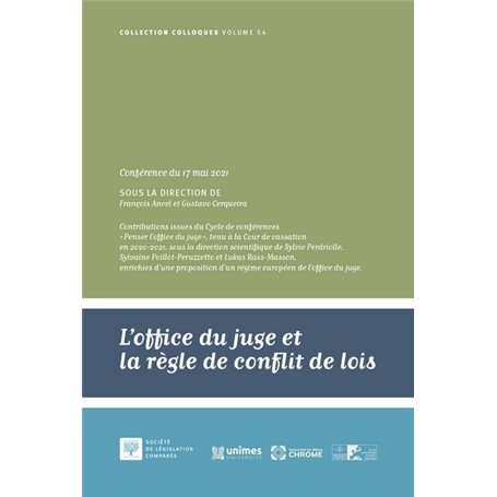 L'office du juge et la règle de conflit de lois