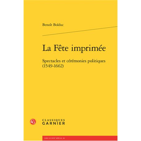 La Fête imprimée