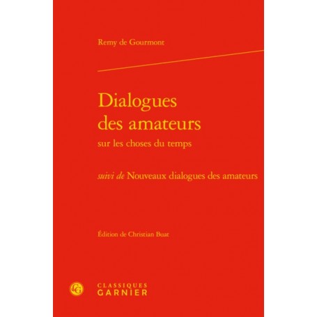 Dialogues des amateurs