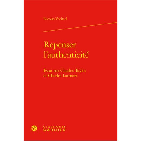 Repenser l'authenticité