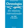 chronologie des relations internationales (1945 à nos jours)