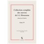 Collection complète des oeuvres de J.-J. Rousseau, Citoyen de Genève