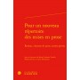 Pour un nouveau répertoire des mises en prose
