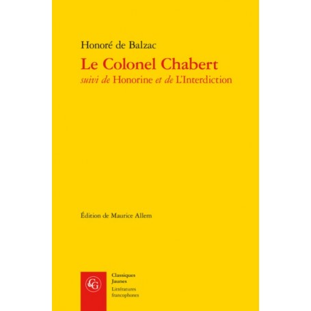 Le Colonel Chabert
