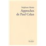 Approches de Paul Celan