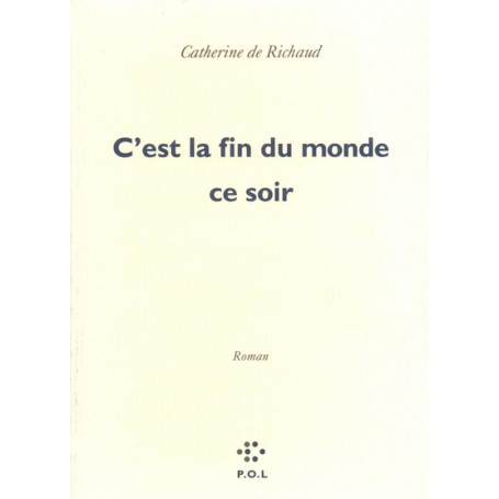 C'est la fin du monde ce soir