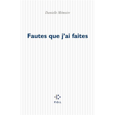 Fautes que j'ai faites