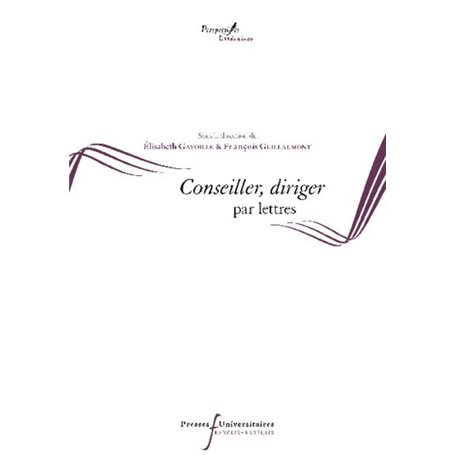 Conseiller, diriger par lettres