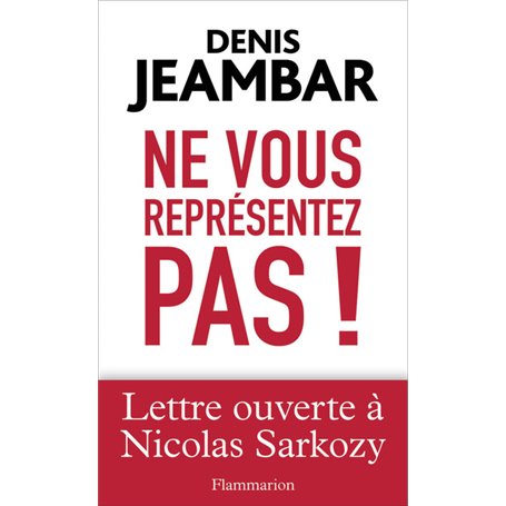 Ne vous représentez pas !