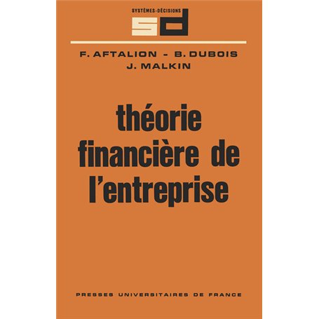 Théorie financière de l'entreprise