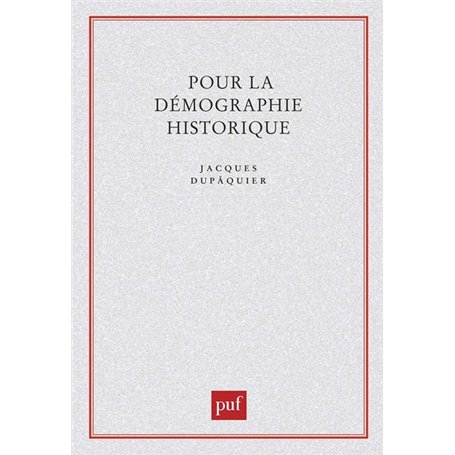 Pour la démographie historique