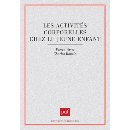 Les activités corporelles chez le jeune enfant