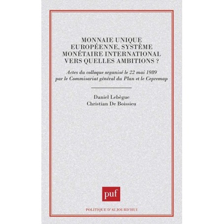 Monnaie unique européenne