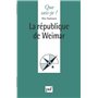La république de Weimar