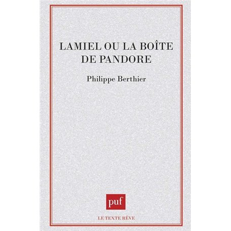 Lamiel ou la boîte de Pandore