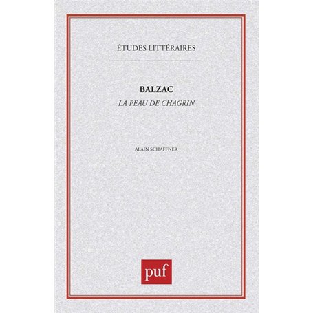 Honoré de Balzac. « La Peau de chagrin »